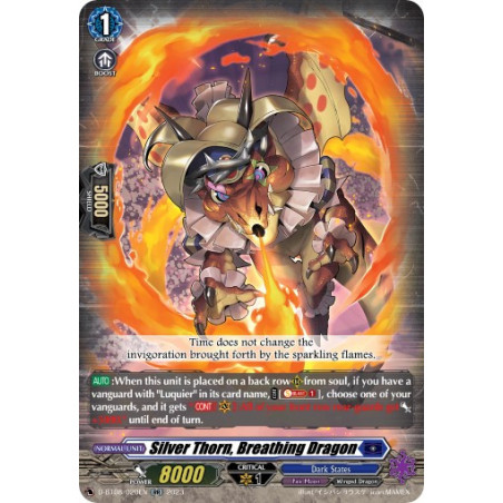 Vanguard_TCG_card_D-BT08_020EN_RR_Silver_Thorn_Breathing_Dragon_Minerva_Rising