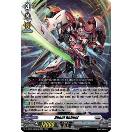 Vanguard_TCG_card_D-BT08_023EN_RR_Abent_Robust_Minerva_Rising