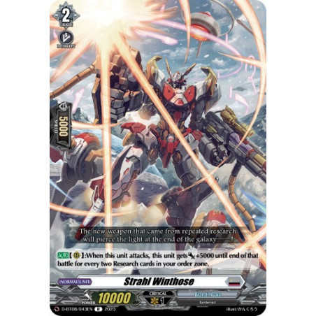 Vanguard_TCG_card_D-BT08_043EN_R_Strahl_Winthose_Minerva_Rising