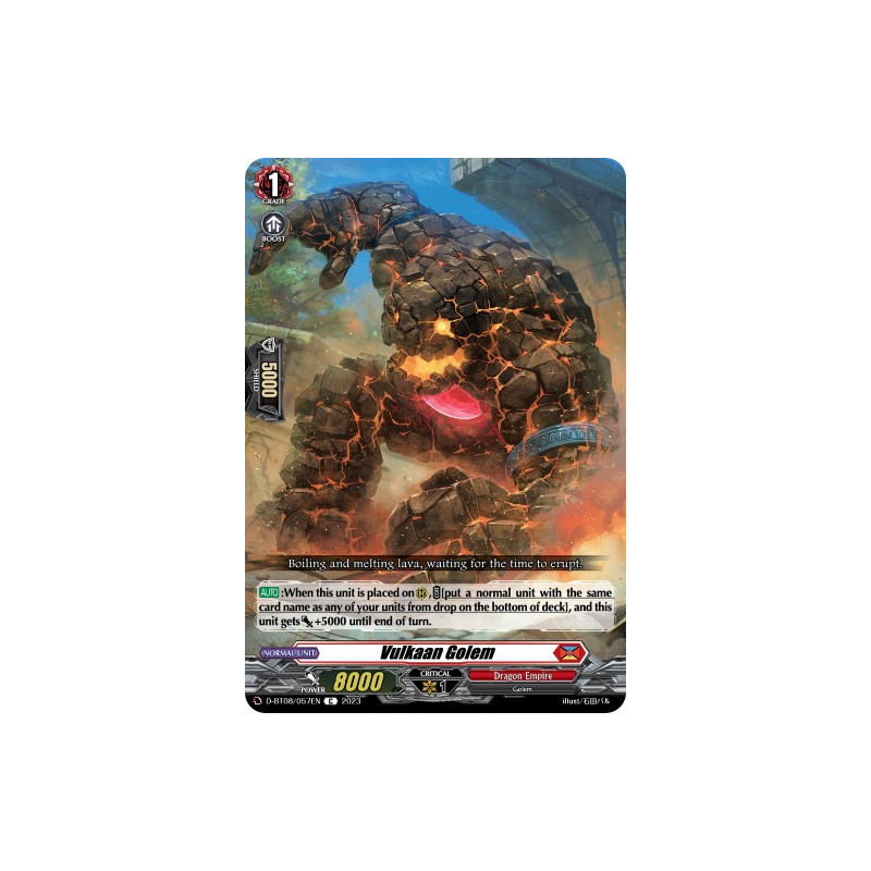 Vanguard_TCG_card_D-BT08_057EN_C_Vulkaan_Golem_Minerva_Rising