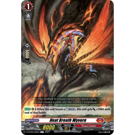 Vanguard_TCG_card_D-BT08_059EN_C_Heat_Breath_Wyvern_Minerva_Rising
