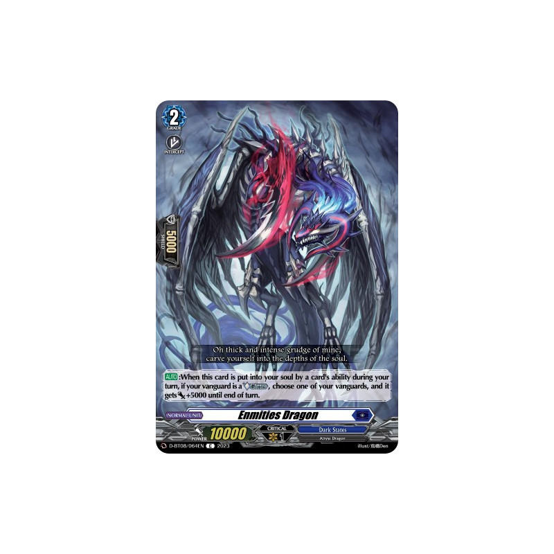 Vanguard_TCG_card_D-BT08_064EN_C_Enmities_Dragon_Minerva_Rising