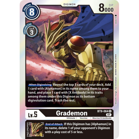 Digimon_TCG_BT9-064_Grademon_Rare_X_Record_Card_Game