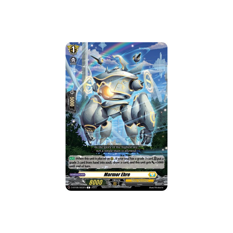 Vanguard_TCG_card_D-BT08_083EN_C_Marmor_Ehre_Minerva_Rising