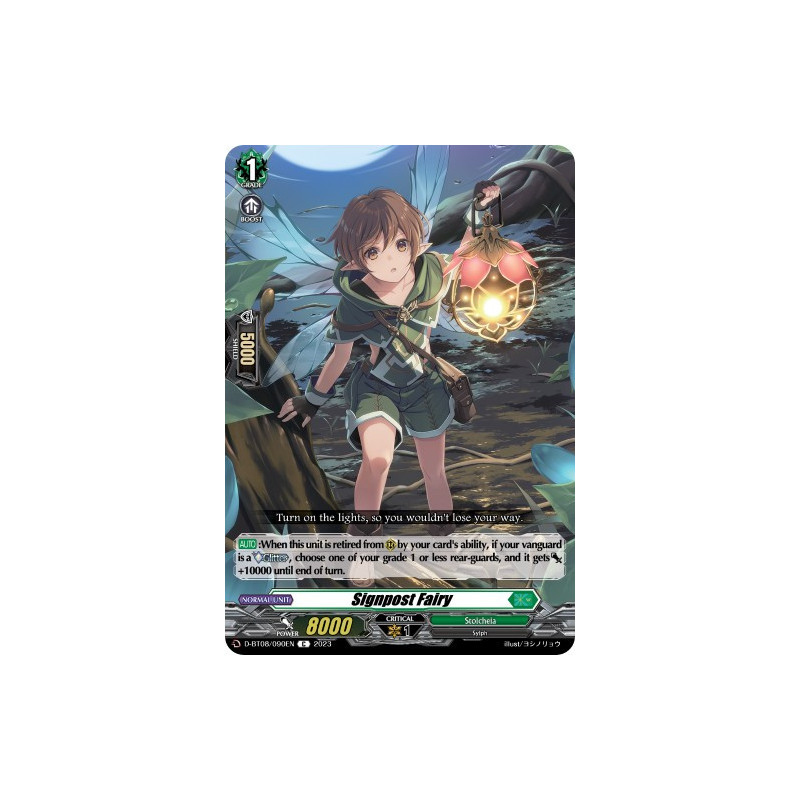 Vanguard_TCG_card_D-BT08_090EN_C_Signpost_Fairy_Minerva_Rising