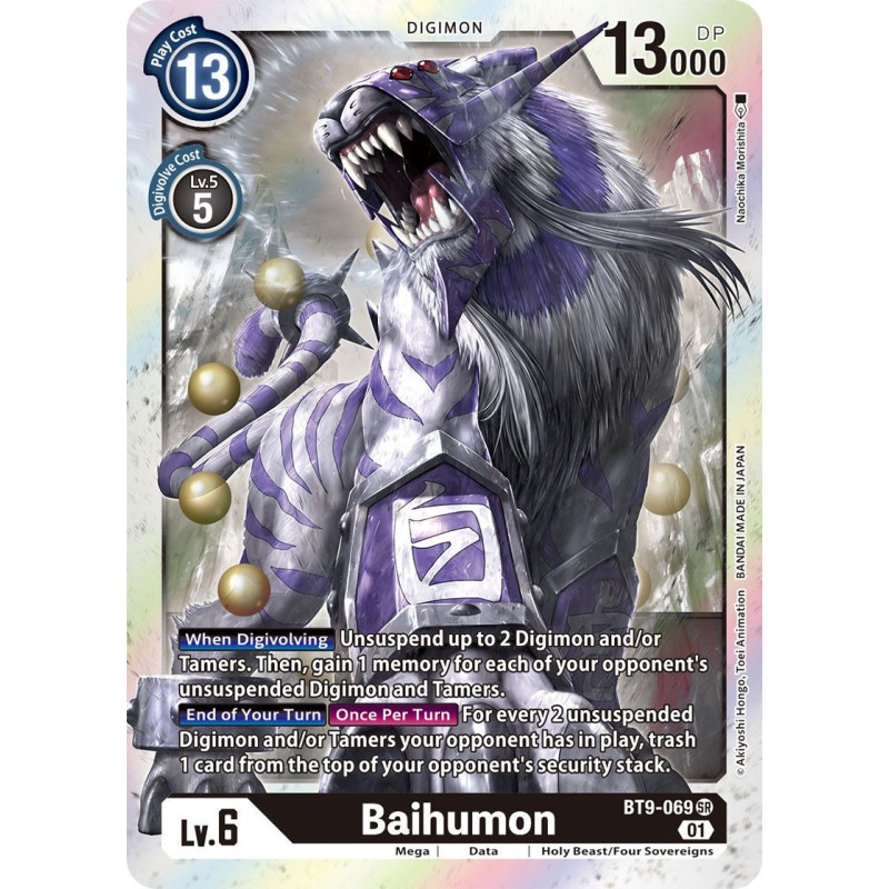 Digimon_TCG_BT9-069_Baihumon_Super_Rare_X_Record_Card_Game
