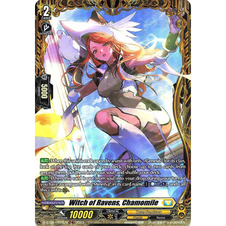 Vanguard_TCG_card_D-BT08_FR22EN_FR_Witch_of_Ravens_Chamomile_Minerva_Rising