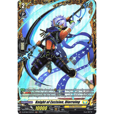Vanguard_TCG_card_D-BT08_FR25EN_FR_Knight_of_Excision_Diorruing_Minerva_Rising