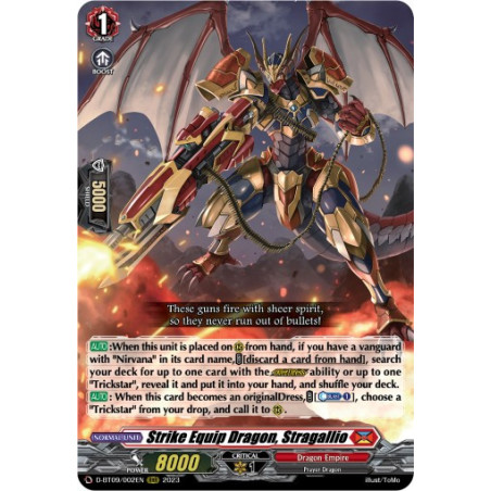 Vanguard_TCG_card_D-BT09_002EN_RRR_Strike_Equip_Dragon_Stragallio_Dragontree_Invasion