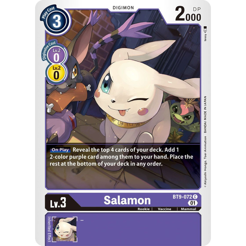 Digimon_TCG_BT9-072_Salamon_Common_X_Record_Card_Game