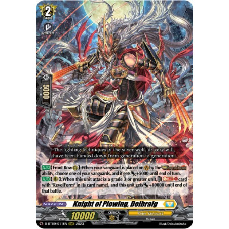 Vanguard_TCG_card_D-BT09_011EN_RRR_Knight_of_Plowing_Dolbraig_Dragontree_Invasion