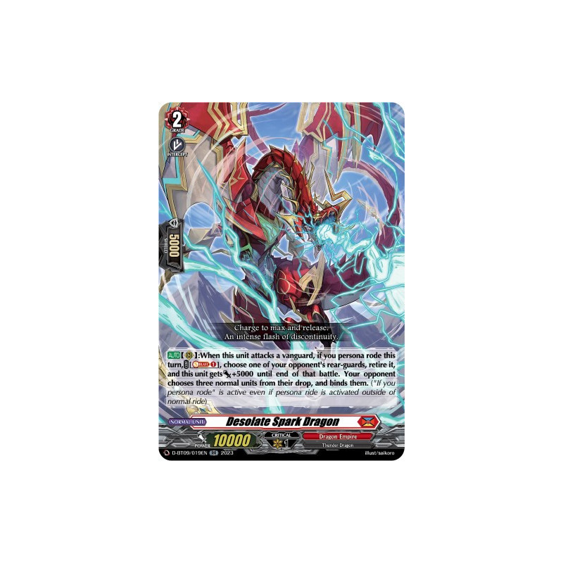 Vanguard_TCG_card_D-BT09_019EN_RR_Desolate_Spark_Dragon_Dragontree_Invasion