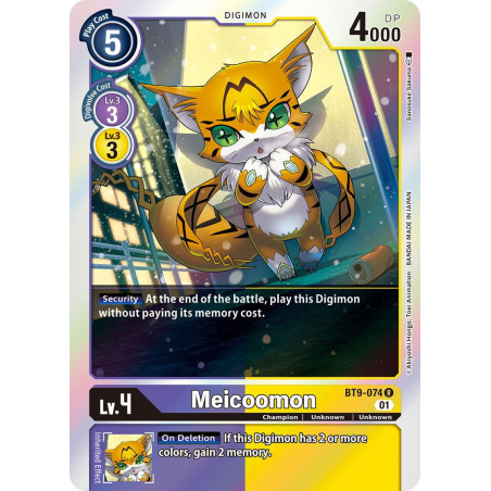 Digimon_TCG_BT9-074_Meicoomon_Rare_X_Record_Card_Game
