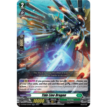 Vanguard_TCG_card_D-BT09_034EN_RR_Tide_Line_Dragon_Dragontree_Invasion