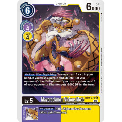 Digimon_TCG_BT9-076_Maycrackmon_Vicious_Mode_Common_X_Record_Card_Game