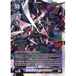 Digimon_TCG_BT9-081_DexDorugoramon_Super_Rare_X_Record_Card_Game