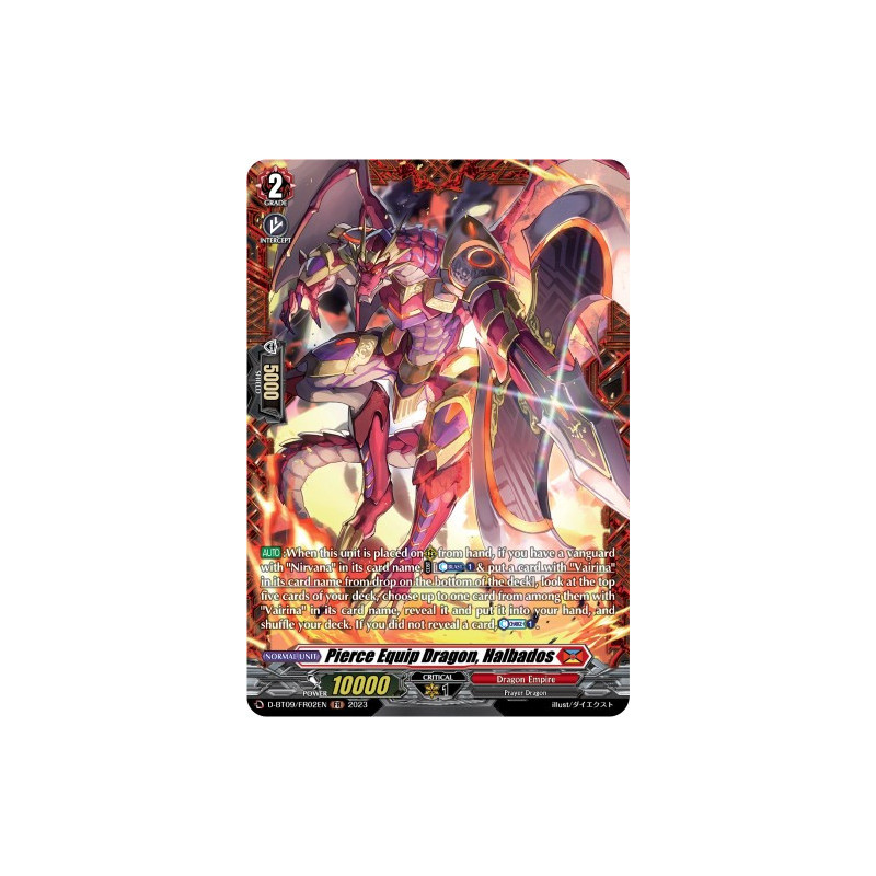 Vanguard_TCG_card_D-BT09_FR02EN_FR_Pierce_Equip_Dragon_Halbados_Dragontree_Invasion