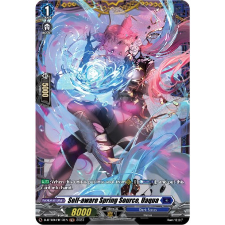 Vanguard_TCG_card_D-BT09_FR13EN_FR_Self-aware_Spring_Source_Uaqua_Dragontree_Invasion