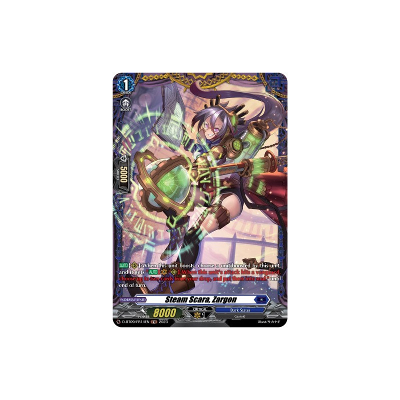 Vanguard_TCG_card_D-BT09_FR14EN_FR_Steam_Scara_Zargon_Dragontree_Invasion