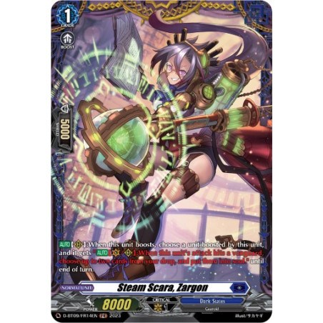 Vanguard_TCG_card_D-BT09_FR14EN_FR_Steam_Scara_Zargon_Dragontree_Invasion