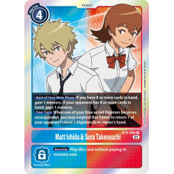 Digimon_TCG_BT9-085_Matt_Ishida_Sora_Takenouchi_Rare_X_Record_Card_Game