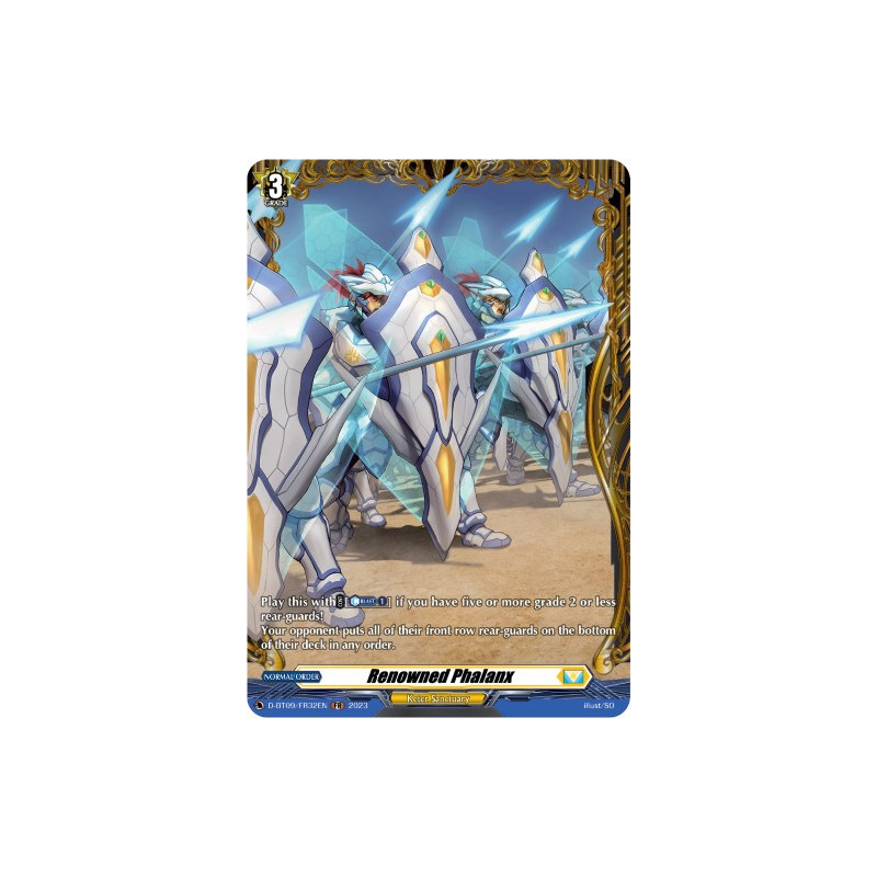 Vanguard_TCG_card_D-BT09_FR32EN_FR_Renowned_Phalanx_Dragontree_Invasion