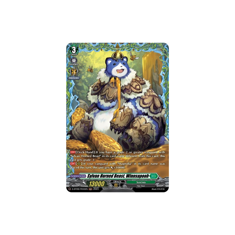 Vanguard_TCG_card_D-BT09_FR33EN_FR_Sylvan_Horned_Beast_Winnsapooh_Dragontree_Invasion