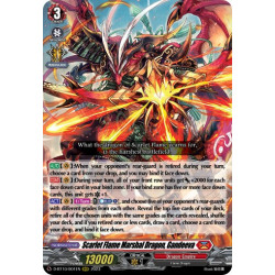 Vanguard_TCG_card_D-BT10_001EN_RRR_Scarlet_Flame_Marshal_Dragon_Gandeeva_Dragon_Masquerade