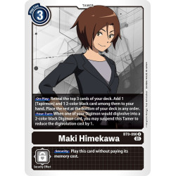 Digimon_TCG_BT9-090_Maki_Himekawa_Uncommon_X_Record_Card_Game