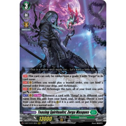 Vanguard_TCG_card_D-BT10_013EN_RRR_Teasing_Spiritualist_Zorga_Masques_Dragon_Masquerade