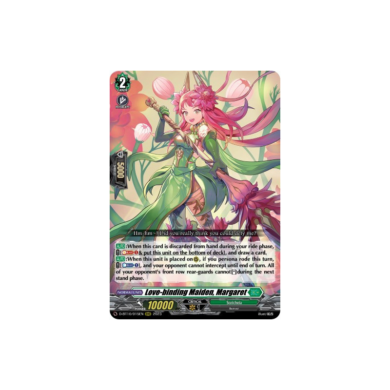 Vanguard_TCG_card_D-BT10_015EN_RRR_Love-binding_Maiden_Margaret_Dragon_Masquerade