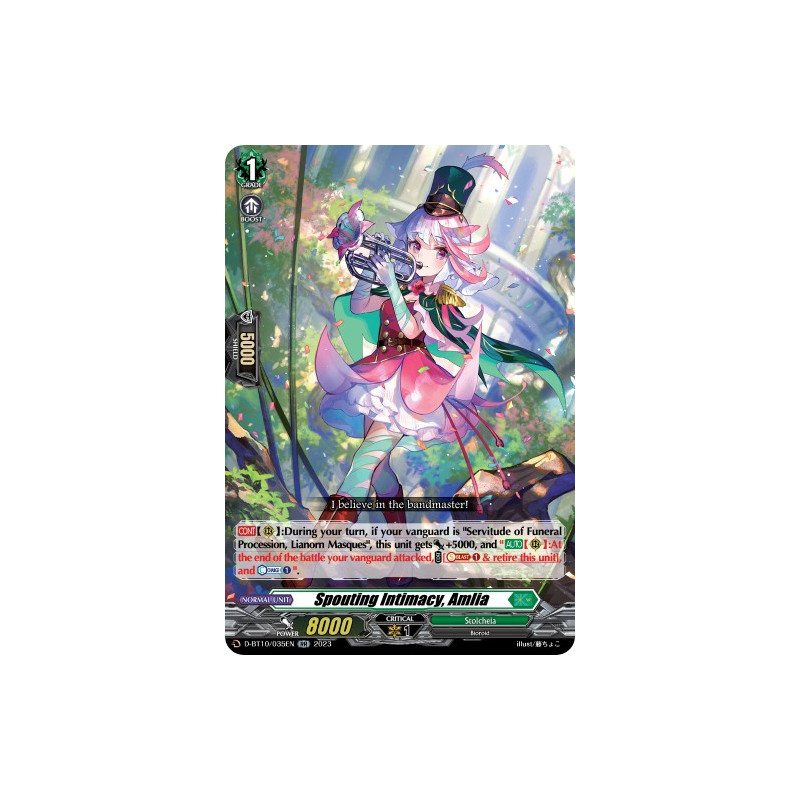 Vanguard_TCG_card_D-BT10_035EN_RR_Spouting_Intimacy_Amlia_Dragon_Masquerade