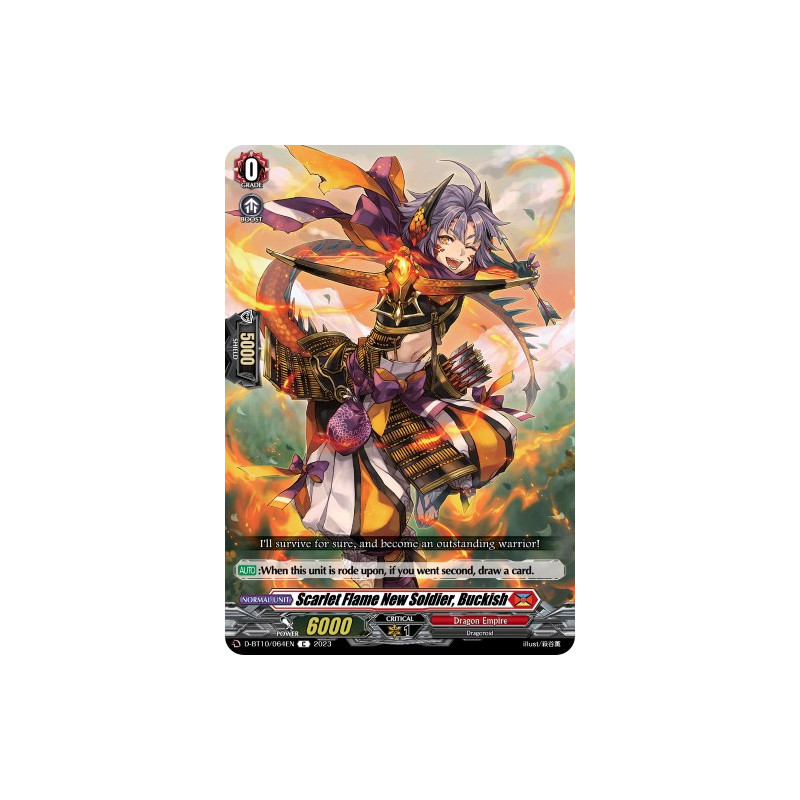 Vanguard_TCG_card_D-BT10_064EN_C_Scarlet_Flame_New_Soldier_Buckish_Dragon_Masquerade