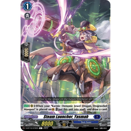 Vanguard_TCG_card_D-BT10_070EN_C_Steam_Launcher_Yasmah_Dragon_Masquerade