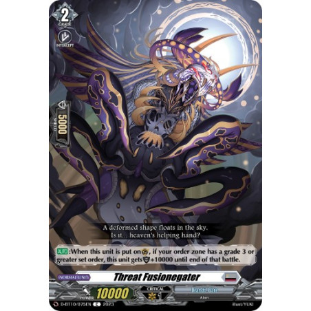 Vanguard_TCG_card_D-BT10_075EN_C_Threat_Fusionegater_Dragon_Masquerade