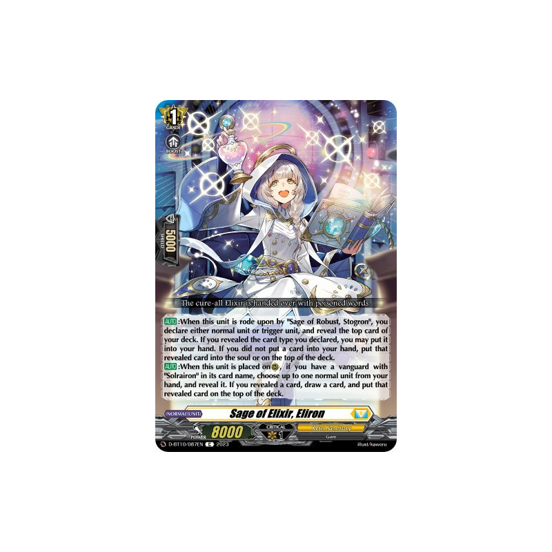 Vanguard_TCG_card_D-BT10_087EN_C_Sage_of_Elixir_Eliron_Dragon_Masquerade