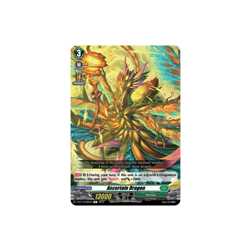 Vanguard_TCG_card_D-BT10_089EN_C_Ascertain_Dragon_Dragon_Masquerade