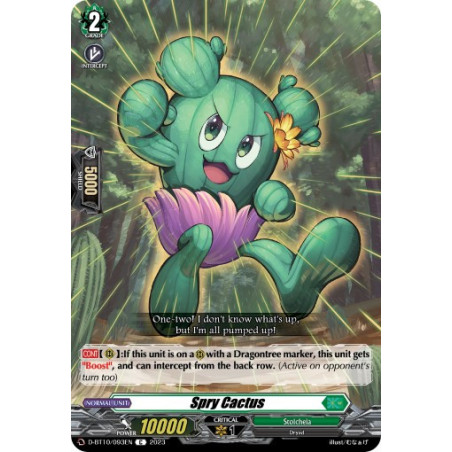 Vanguard_TCG_card_D-BT10_093EN_C_Spry_Cactus_Dragon_Masquerade