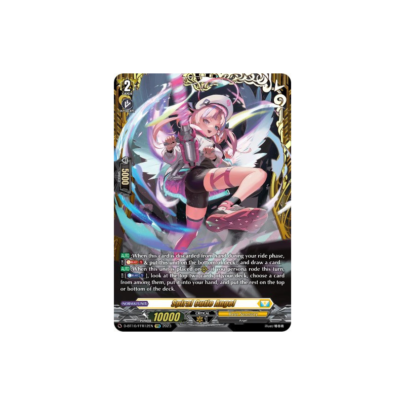 Vanguard_TCG_card_D-BT10_FFR12EN_FFR_Spiral_Cutie_Angel_Dragon_Masquerade