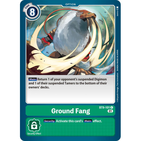 Digimon_TCG_BT9-101_Ground_Fang_Common_X_Record_Card_Game
