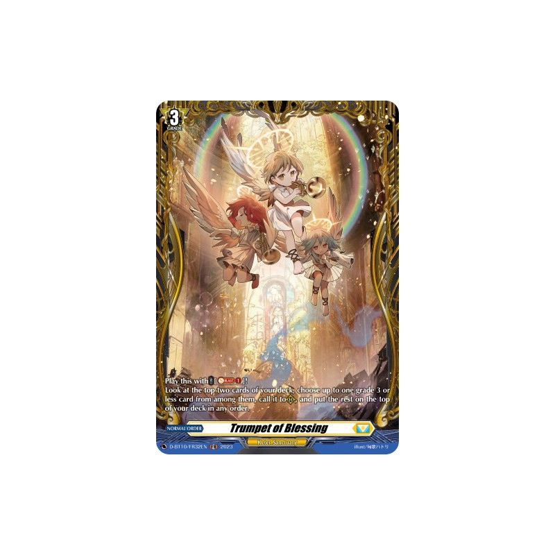 Vanguard_TCG_card_D-BT10_FR32EN_FR_Trumpet_of_Blessing_Dragon_Masquerade