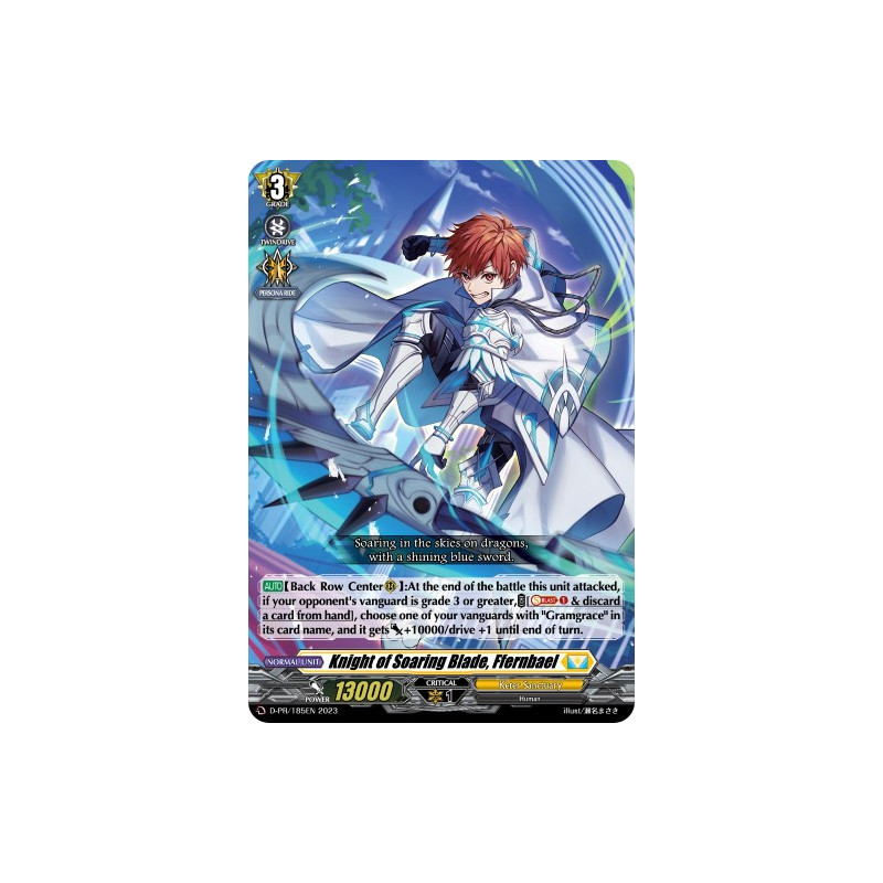 Vanguard_TCG_card_D-BT10_PR-185EN_PR_Knight_of_Soaring_Blade_Ffernbael_Dragon_Masquerade