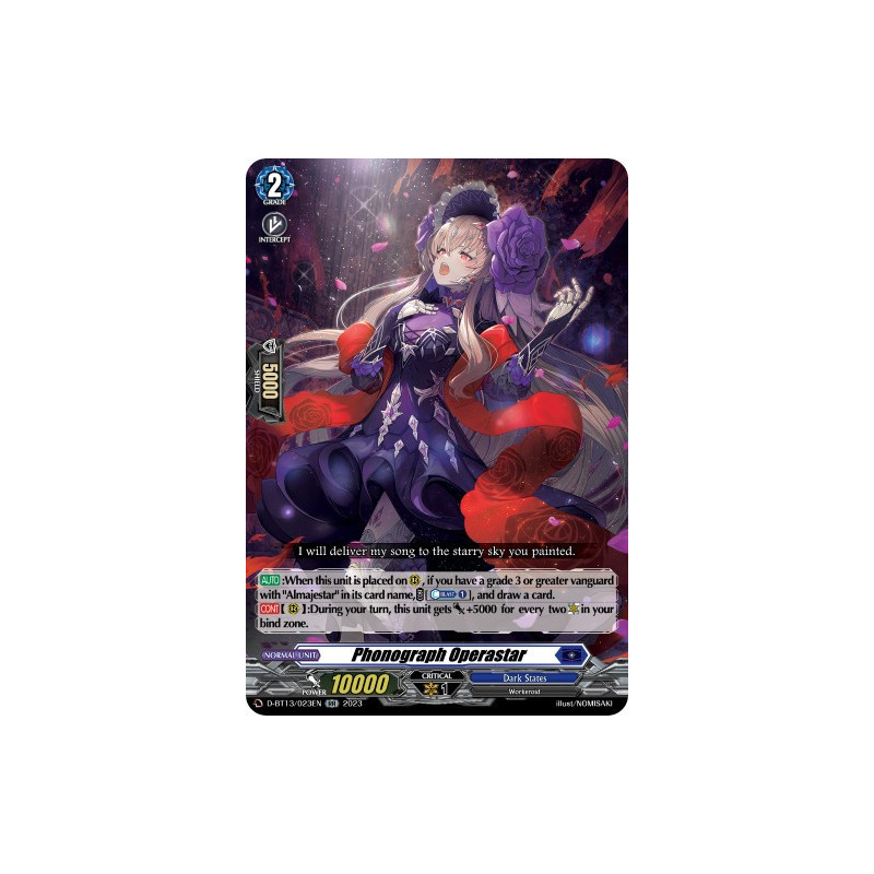 Vanguard_TCG_card_D-BT13_023ENEN_RR_Phonograph_Operastar_Flight_of_Chakrabarthi