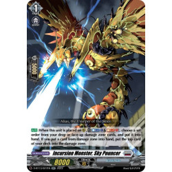 Vanguard_TCG_card_D-BT13_027ENEN_RR_Incursion_Monster_Sky_Pouncer_Flight_of_Chakrabarthi