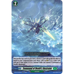 Vanguard_TCG_card_D-BT13_036ENEN_RR_Command_of_Death_s_Restraint_Flight_of_Chakrabarthi