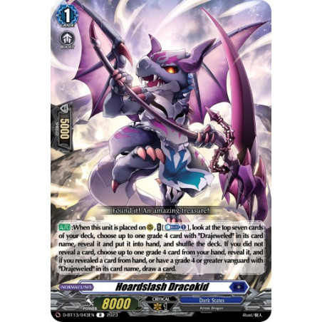 Vanguard_TCG_card_D-BT13_043ENEN_R_Hoardslash_Dracokid_Flight_of_Chakrabarthi