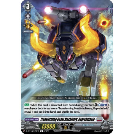 Vanguard_TCG_card_D-BT13_074ENEN_C_Transforming_Beast_Machinery_Reprobufaalo_Flight_of_Chakrabarthi