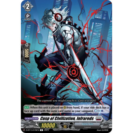 Vanguard_TCG_card_D-BT13_076ENEN_C_Cusp_of_Civilization_Infrareds_Flight_of_Chakrabarthi
