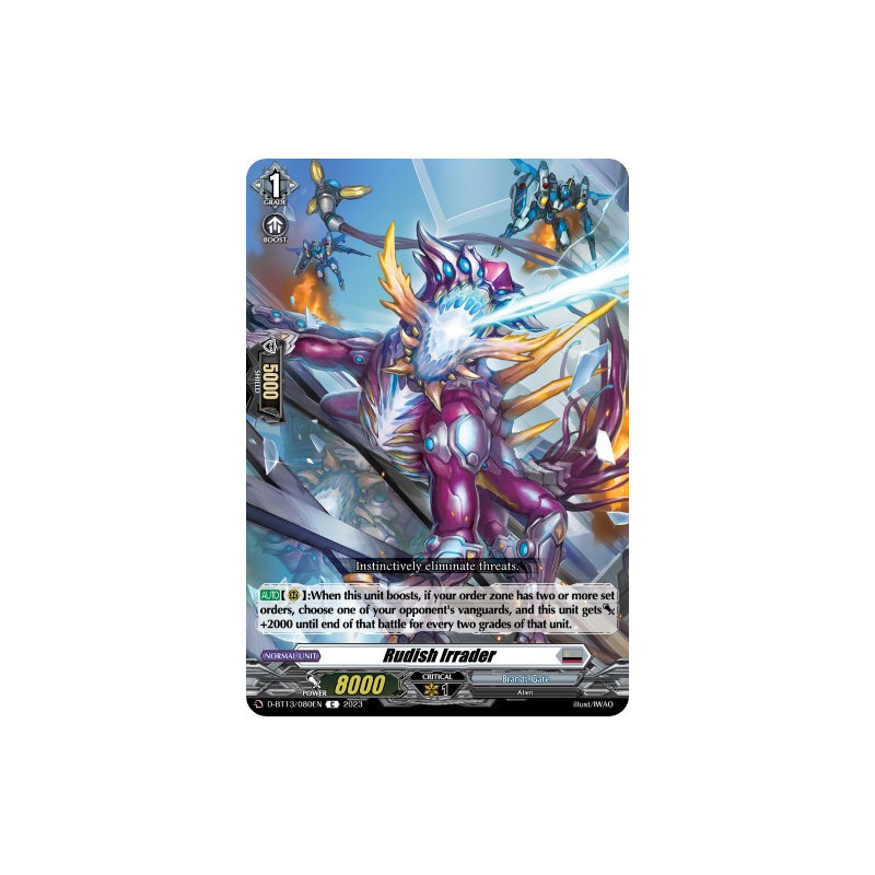Vanguard_TCG_card_D-BT13_080ENEN_C_Rudish_Irrader_Flight_of_Chakrabarthi