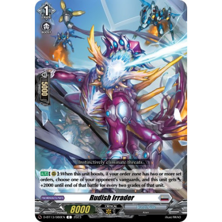 Vanguard_TCG_card_D-BT13_080ENEN_C_Rudish_Irrader_Flight_of_Chakrabarthi